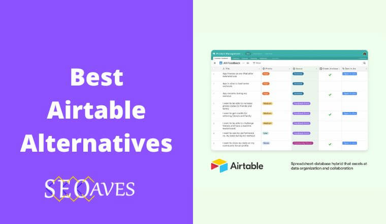 Airtable Alternatives