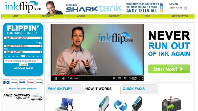 Ink Flip Shark Tank Update: The Pitch, the Failure, and the Printer Ink Revolution